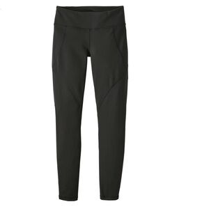Patagonia Women's Black Full Length Centered Tight Leggings - Size Medium